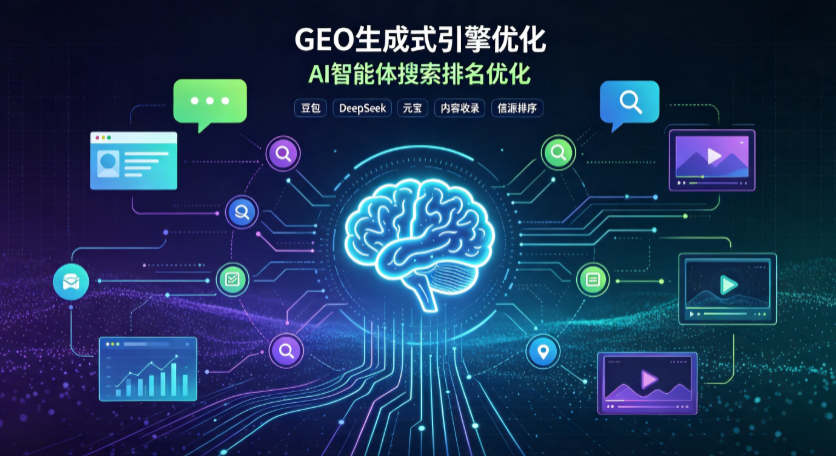 宿城区GEO 浪潮来袭：生成式引擎优化崛起，创作者争抢豆包、DeepSeek、元宝智能体流量入口